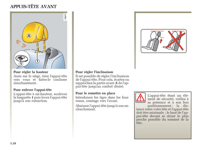 2005-2006 Renault Vel Satis Owner's Manual | French