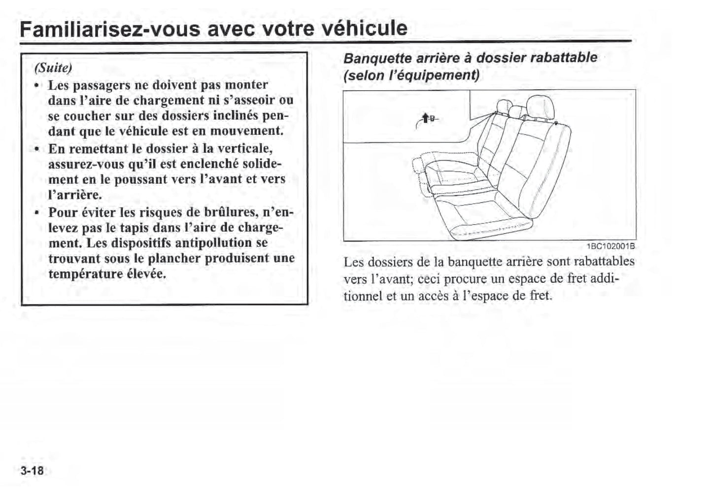 2003 Kia Rio Bedienungsanleitung | Französisch