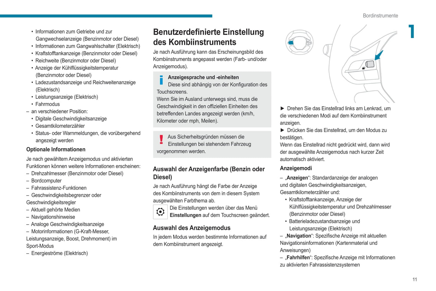 2021-2023 Peugeot 208/e-208 Owner's Manual | German