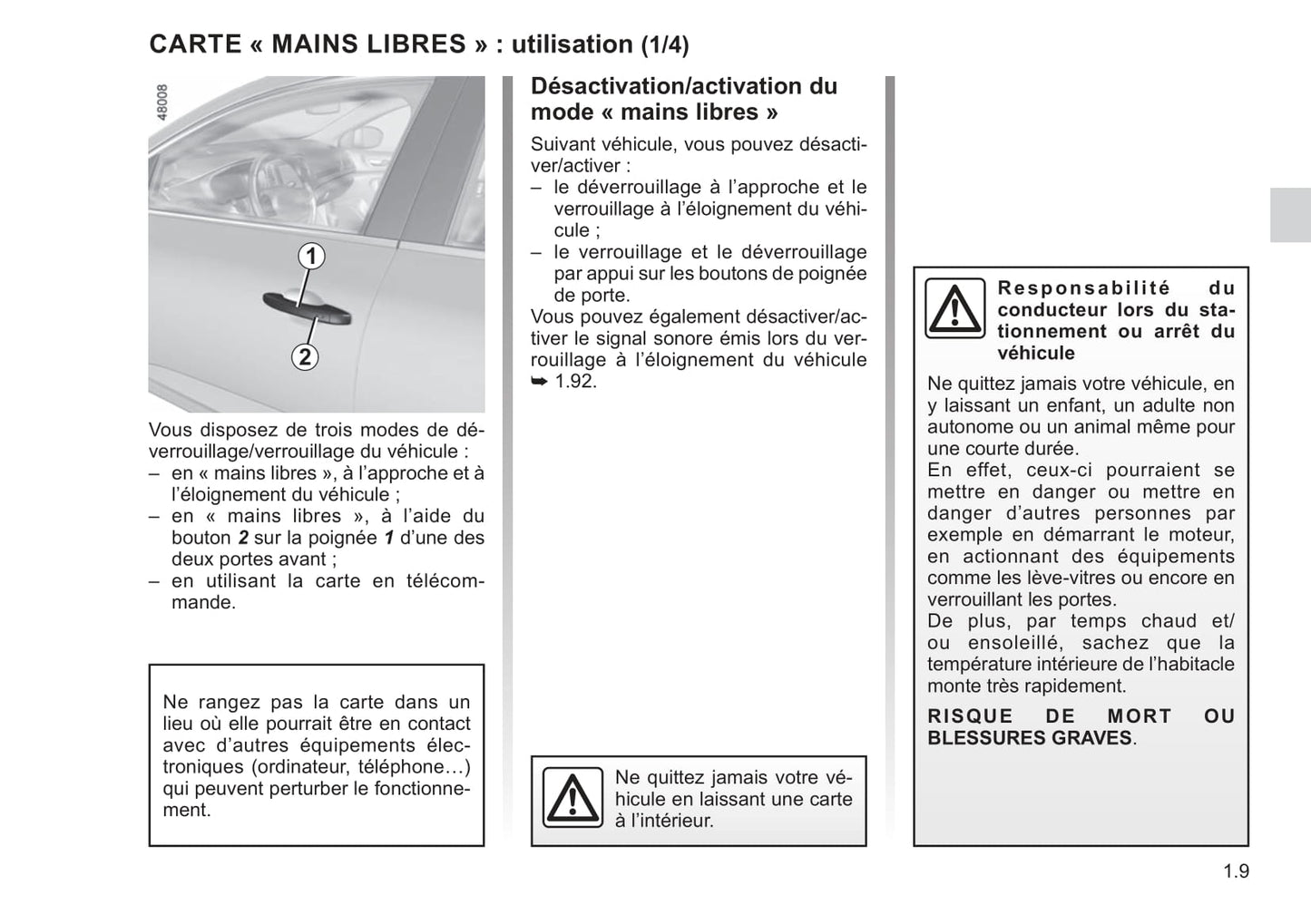 2021-2022 Renault Mégane Owner's Manual | French