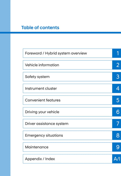 2021-2022 Hyundai Tucson Hybrid/Plug-in Hybrid Owner's Manual | English