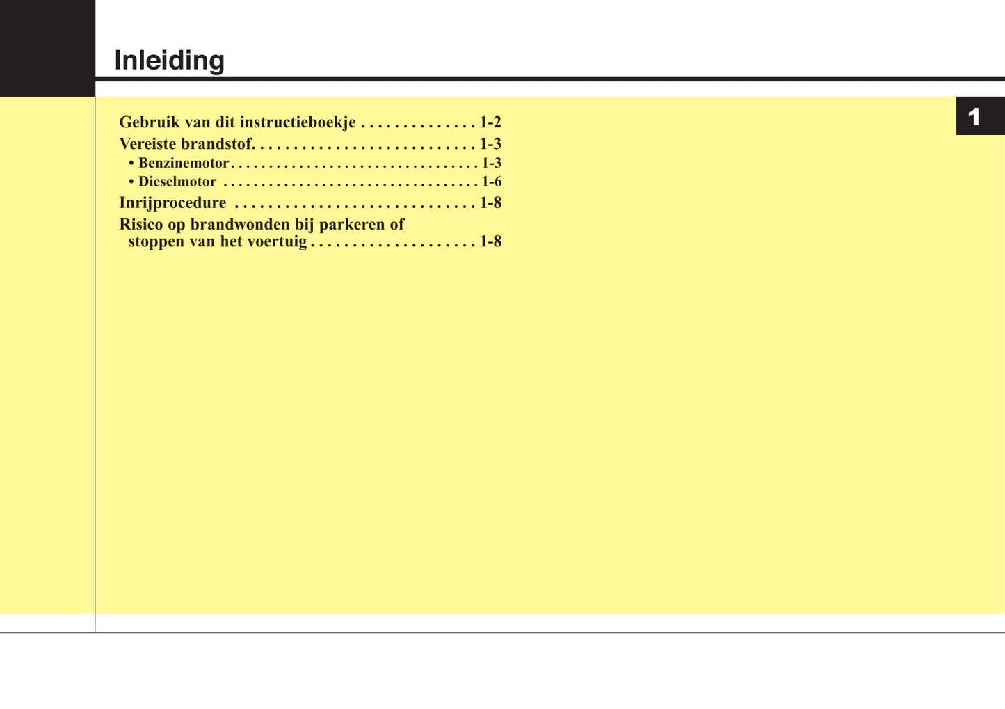 2018-2019 Kia Ceed Owner's Manual | Dutch