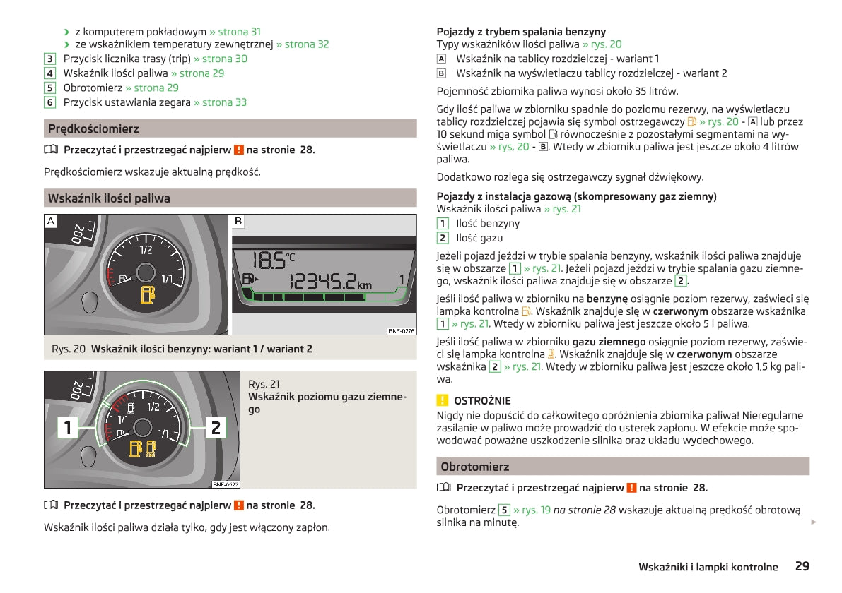 2014-2015 Skoda Citigo Owner's Manual | Polish