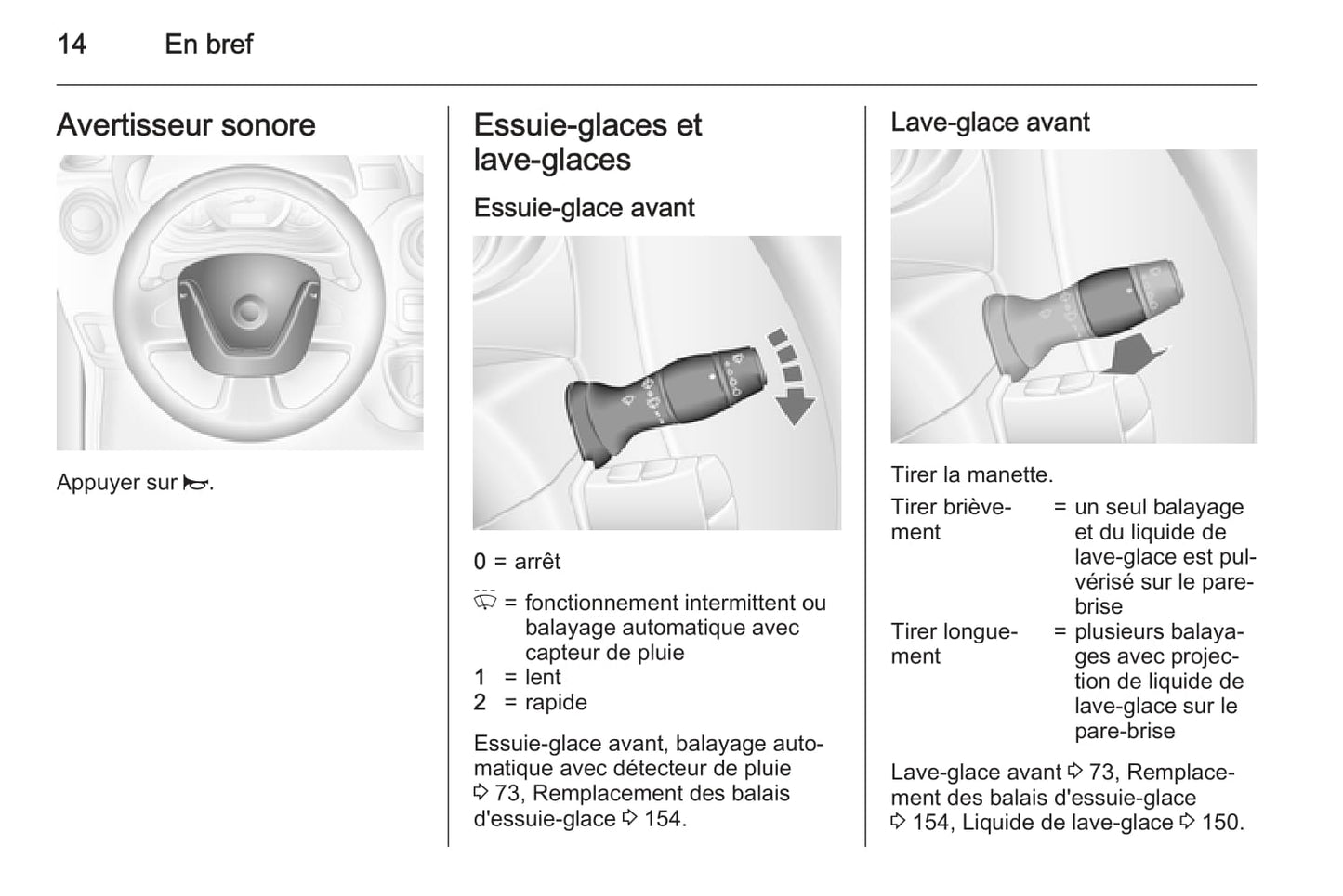 2014-2015 Opel Movano Owner's Manual | French