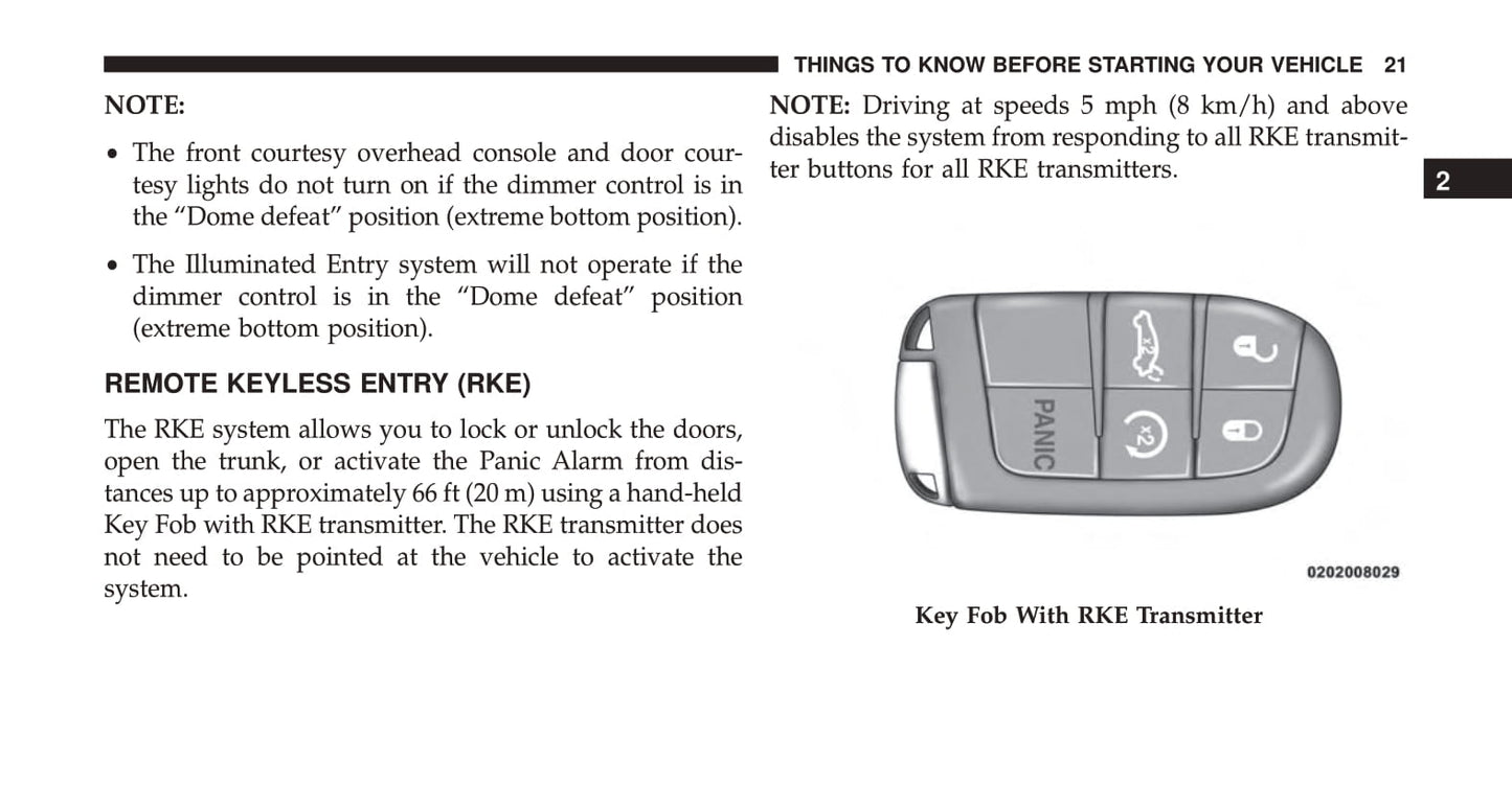 2015 Dodge Challenger SRT/Challenger SRT 392/Challenger SRT Hellcat Owner's Manual | English