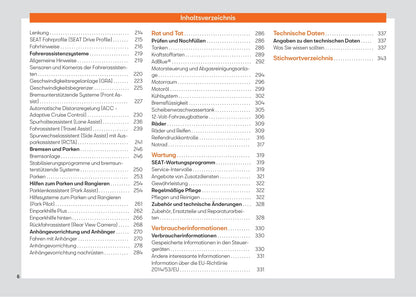 2021-2022 Seat Arona Owner's Manual | German