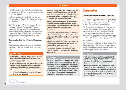 2021-2023 Seat Arona Bedienungsanleitung | Deutsch