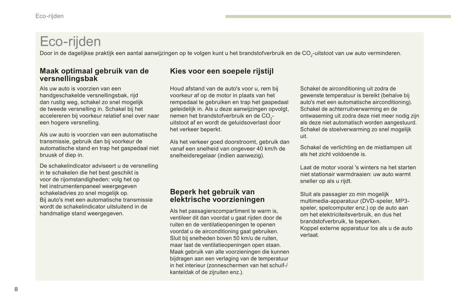 2018-2019 Citroën Berlingo Van Owner's Manual | Dutch