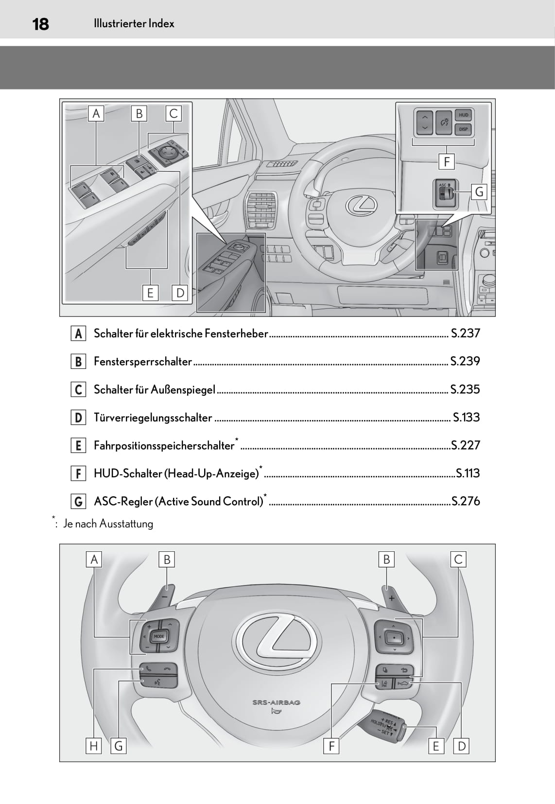 2019 Lexus NX 300h Bedienungsanleitung | Deutsch