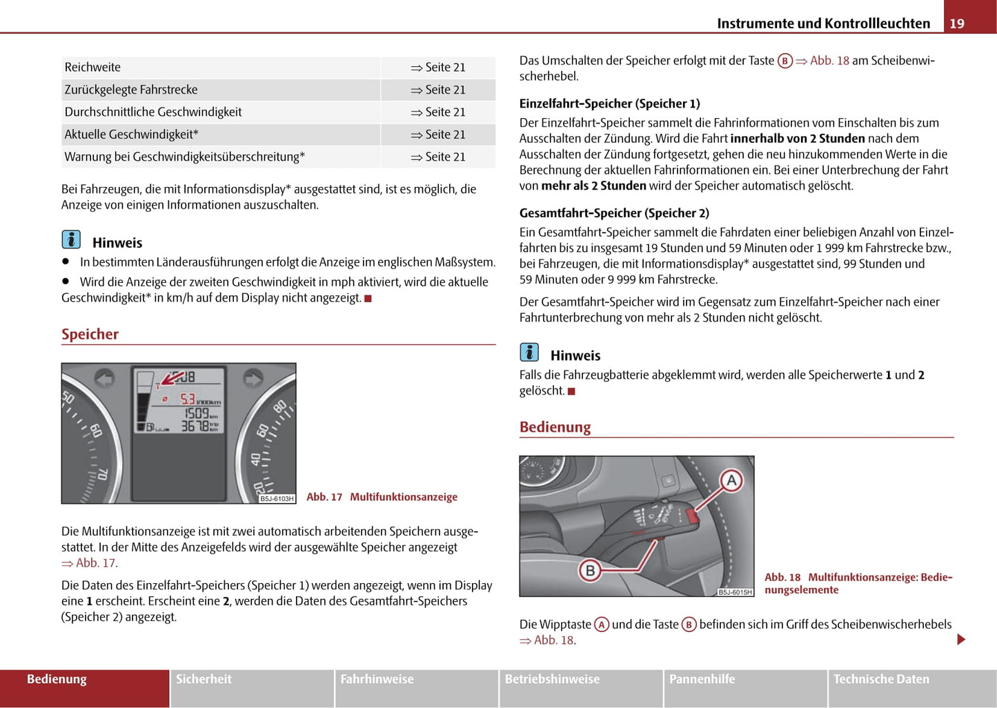 2004-2007 Skoda Fabia Bedienungsanleitung | Deutsch