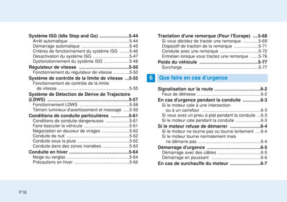 2015-2016 Hyundai i20 Owner's Manual | French