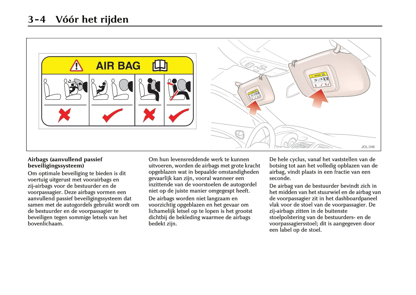 2000-2001 Jaguar S-Type Owner's Manual | Dutch