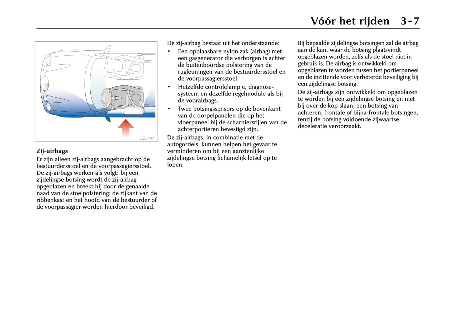 2000-2001 Jaguar S-Type Owner's Manual | Dutch