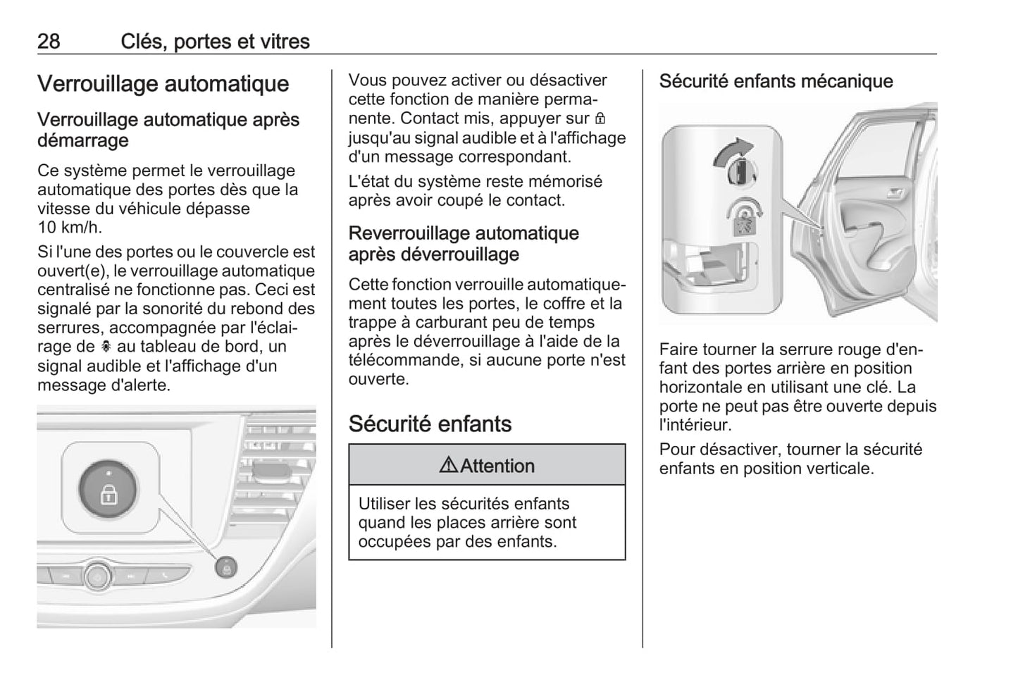 2017 Opel Crossland X Owner's Manual | French