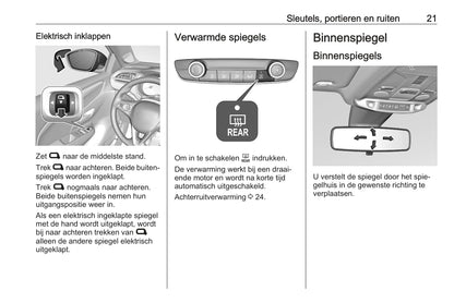 2019-2020 Opel Corsa Bedienungsanleitung | Niederländisch