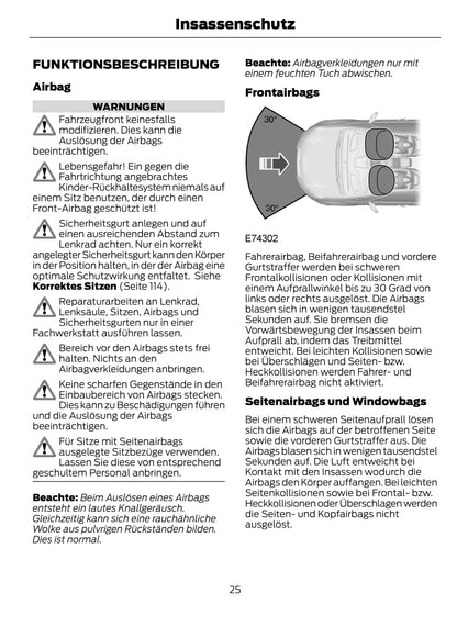 2013-2014 Ford Focus Owner's Manual | German