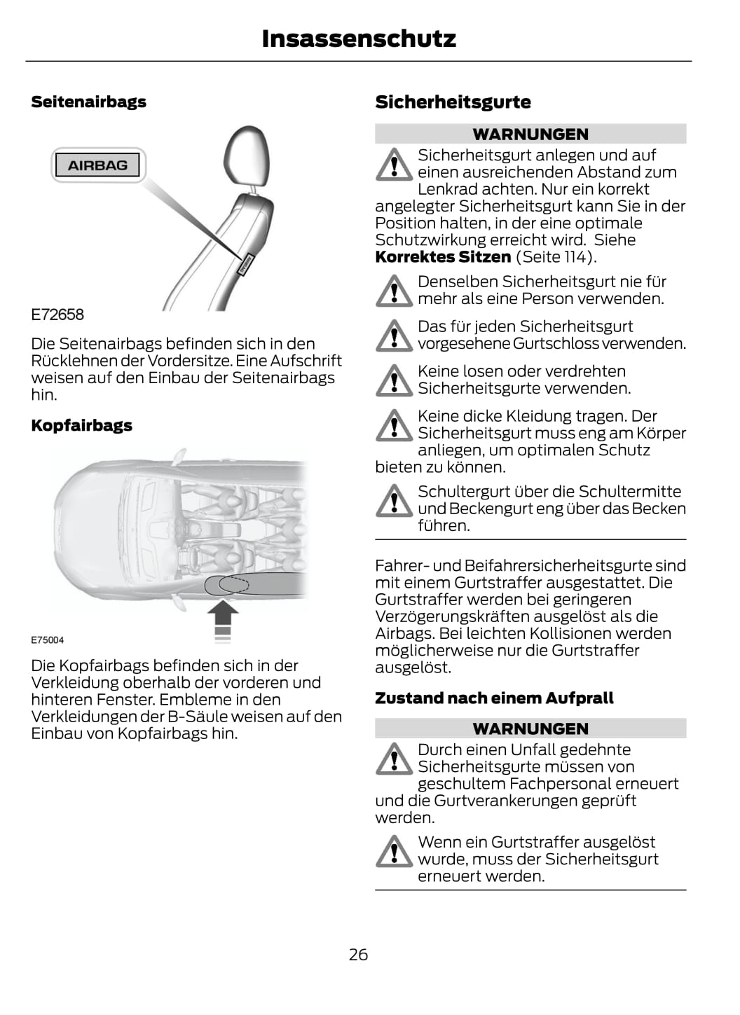 2013-2014 Ford Focus Owner's Manual | German