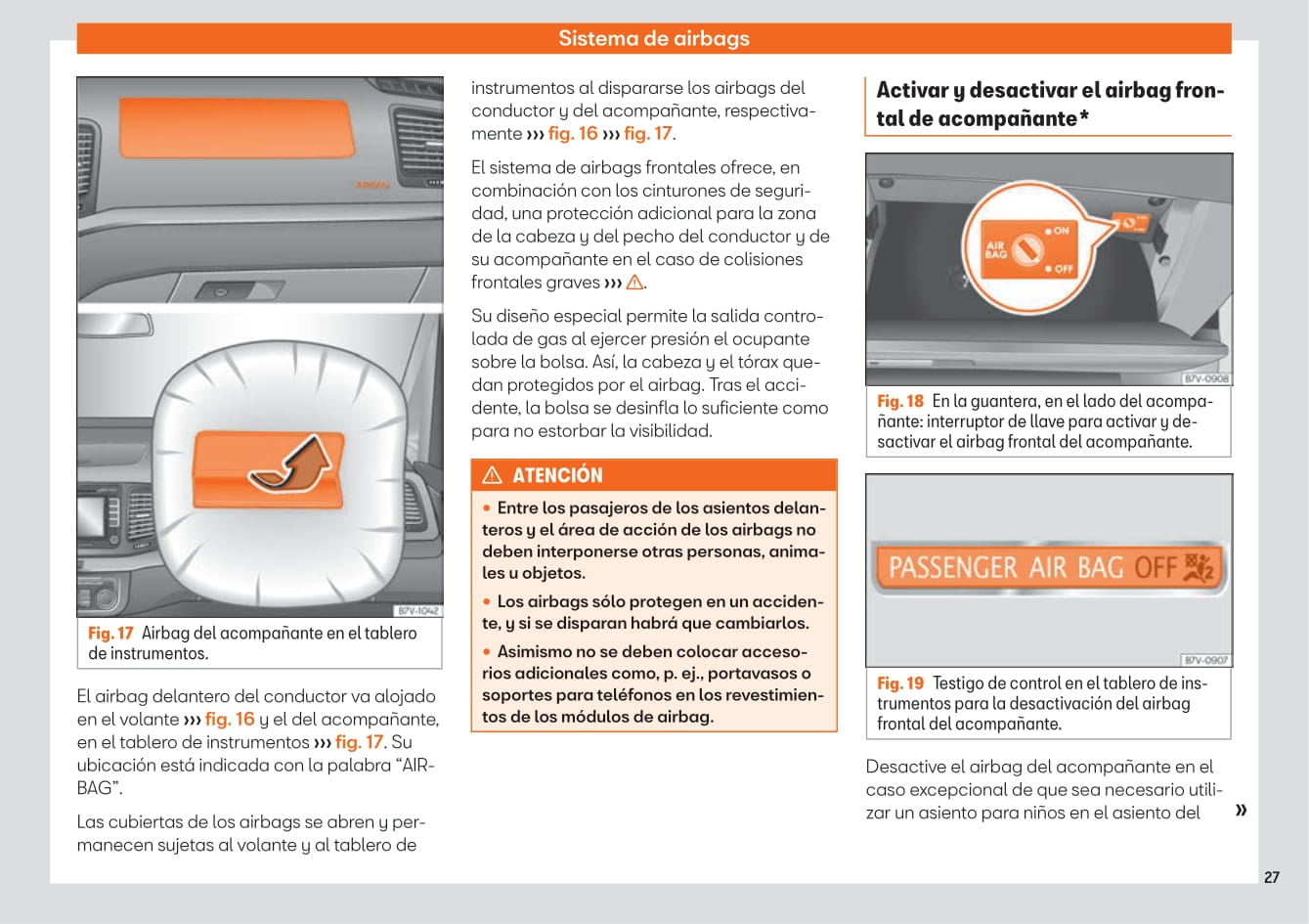 2015-2019 Seat Alhambra Bedienungsanleitung | Spanisch