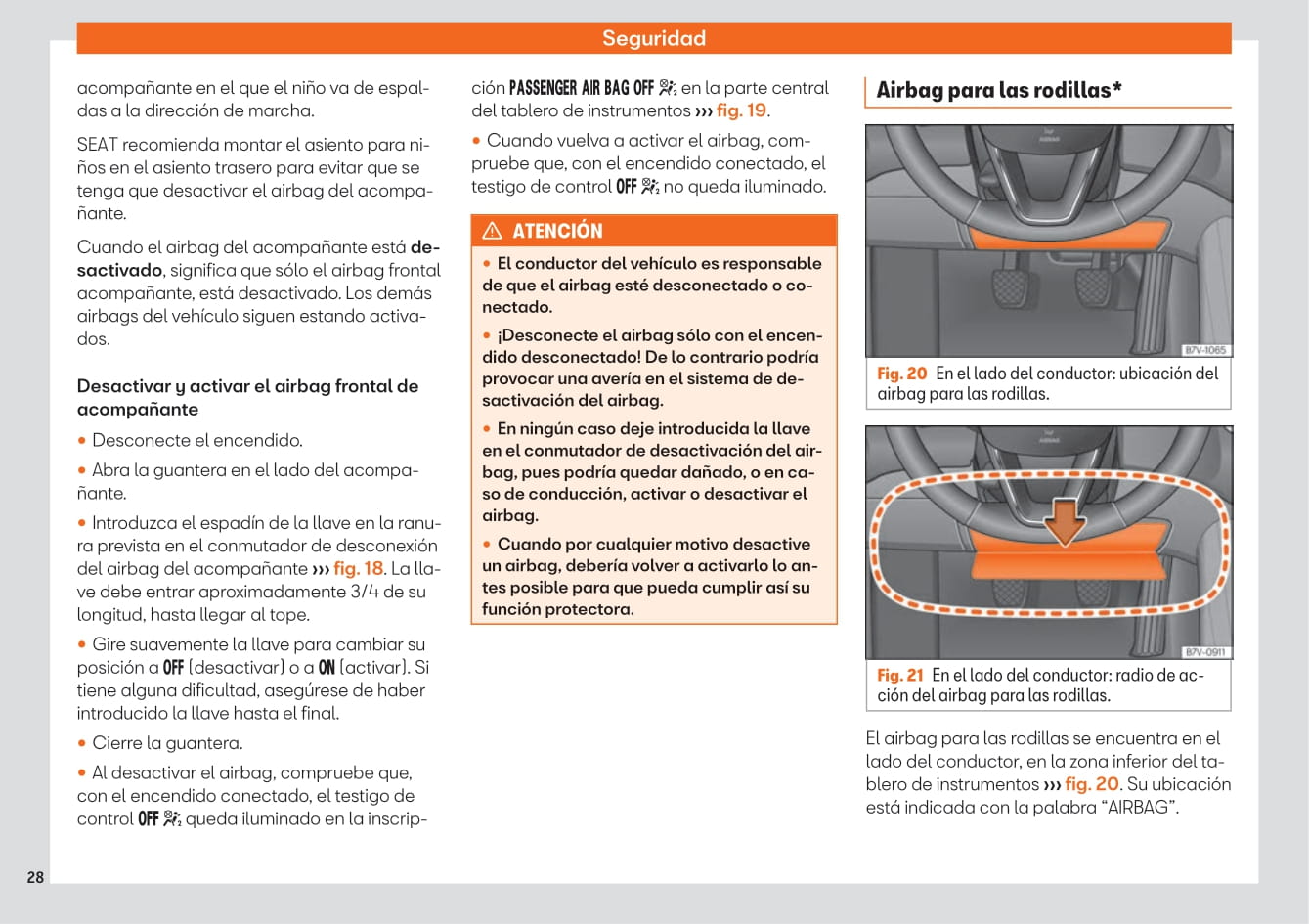 2019-2020 Seat Alhambra Owner's Manual | Spanish