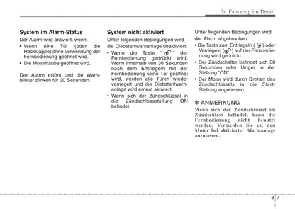 2007-2008 Kia Cee'd Owner's Manual | German