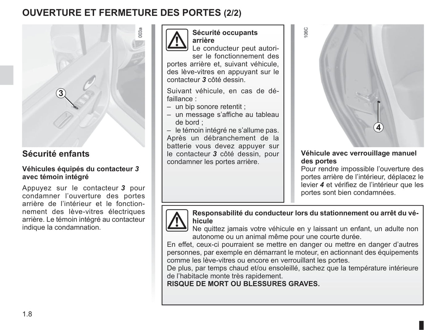 2012-2013 Renault Modus/Grand Modus Owner's Manual | French