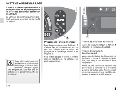 2012-2013 Renault Modus/Grand Modus Owner's Manual | French