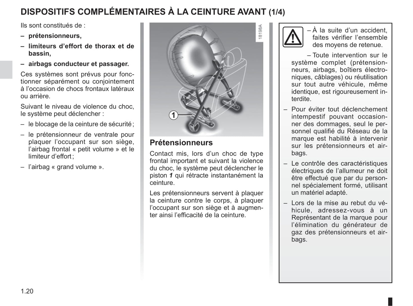 2012-2013 Renault Modus/Grand Modus Owner's Manual | French