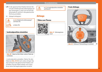 2017-2020 Seat Arona Owner's Manual | German