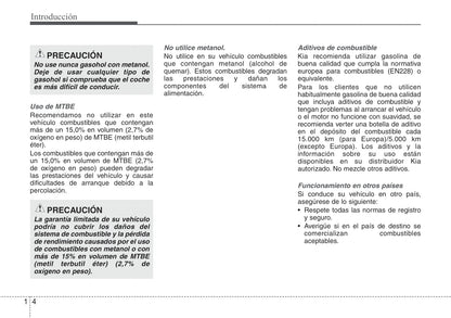 2013-2014 Kia Optima Owner's Manual | Spanish