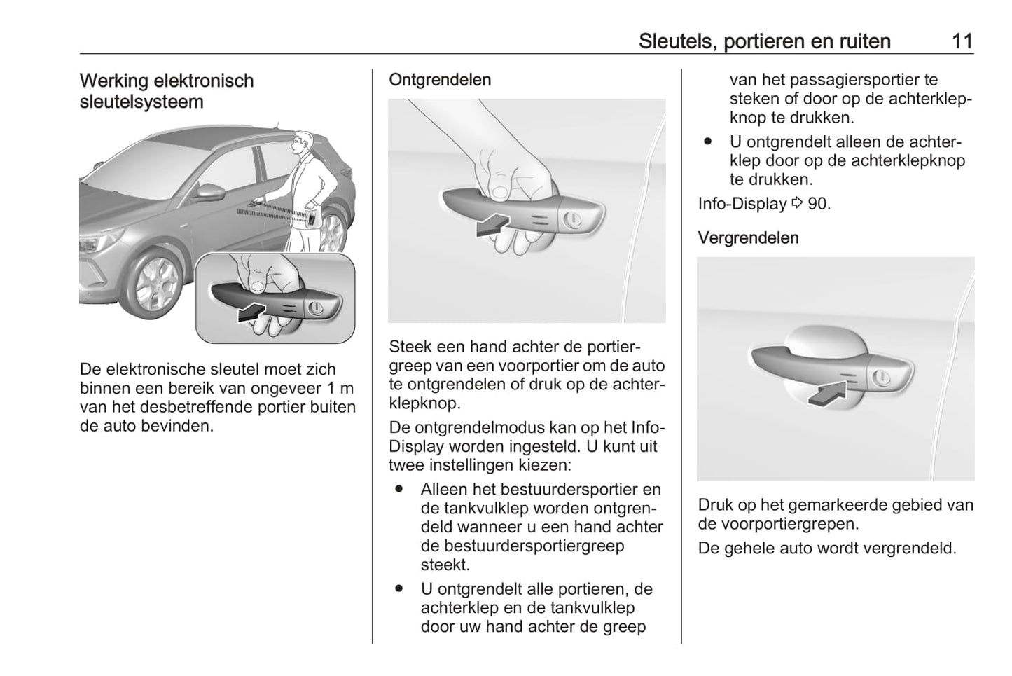 2021 Opel Grandland Bedienungsanleitung | Niederländisch