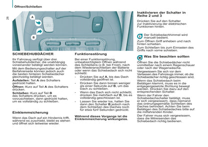 2013-2014 Peugeot 807 Bedienungsanleitung | Deutsch