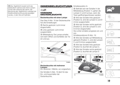 2016-2017 Fiat Panda Owner's Manual | German
