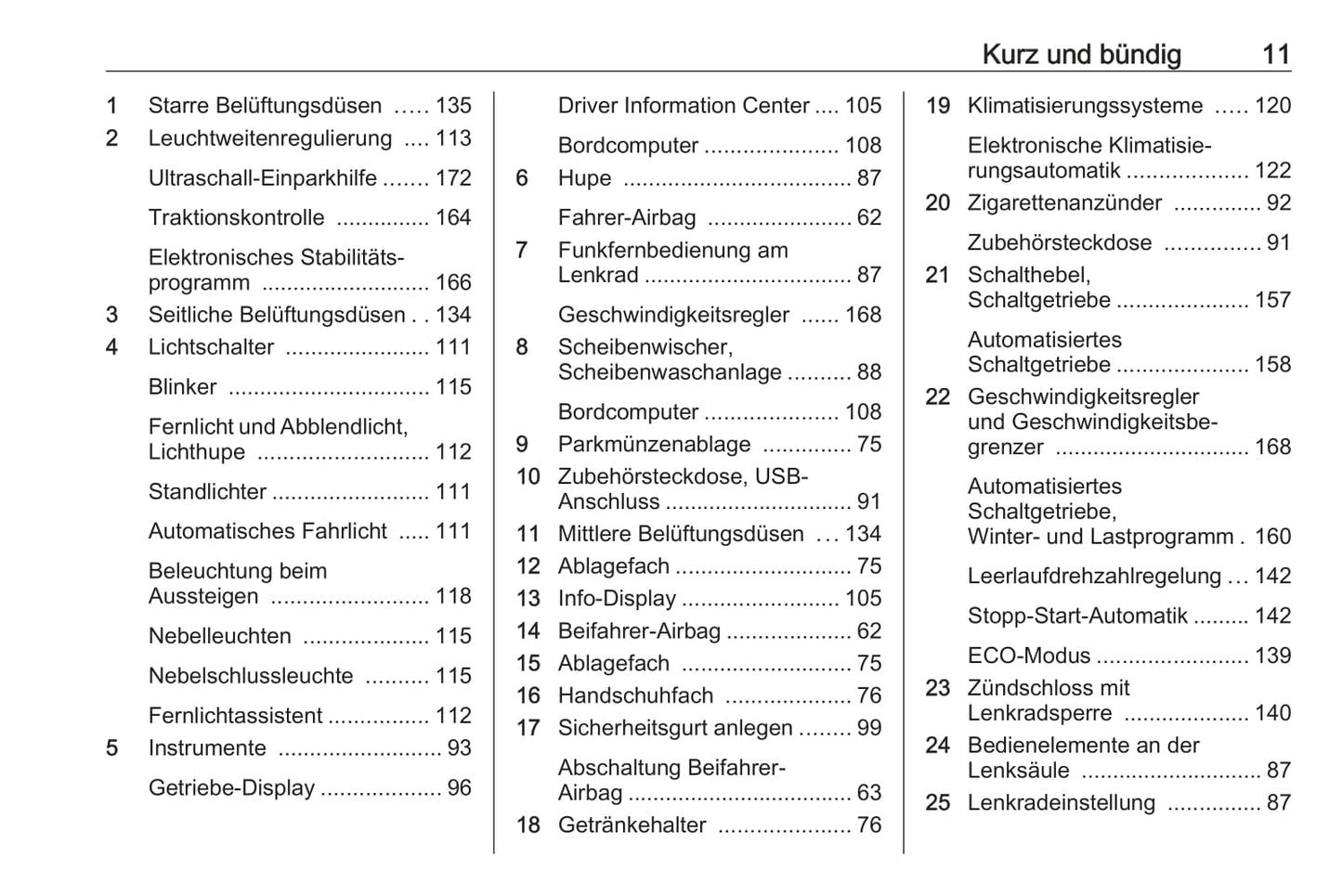 2017 Opel Movano Owner's Manual | German