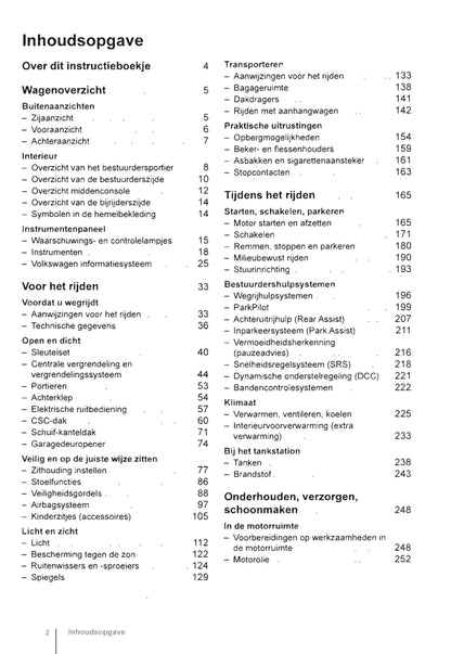 2011-2016 Volkswagen Eos Bedienungsanleitung | Niederländisch