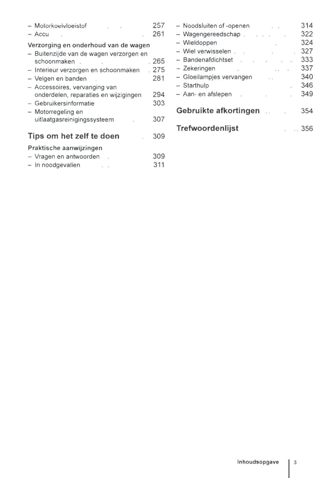 2011-2016 Volkswagen Eos Bedienungsanleitung | Niederländisch