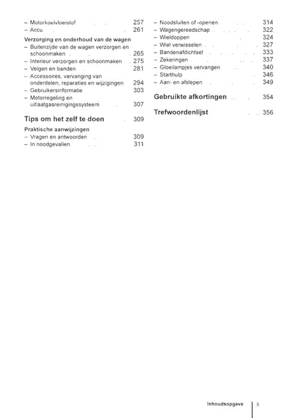 2011-2016 Volkswagen Eos Bedienungsanleitung | Niederländisch