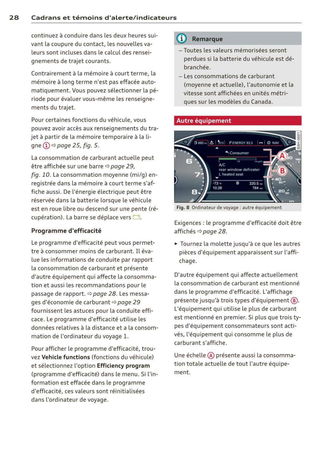 2010-2014 Audi A7/S7 Bedienungsanleitung | Französisch