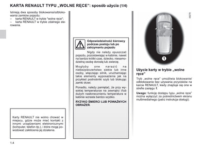 2018-2019 Renault Espace Owner's Manual | Polish