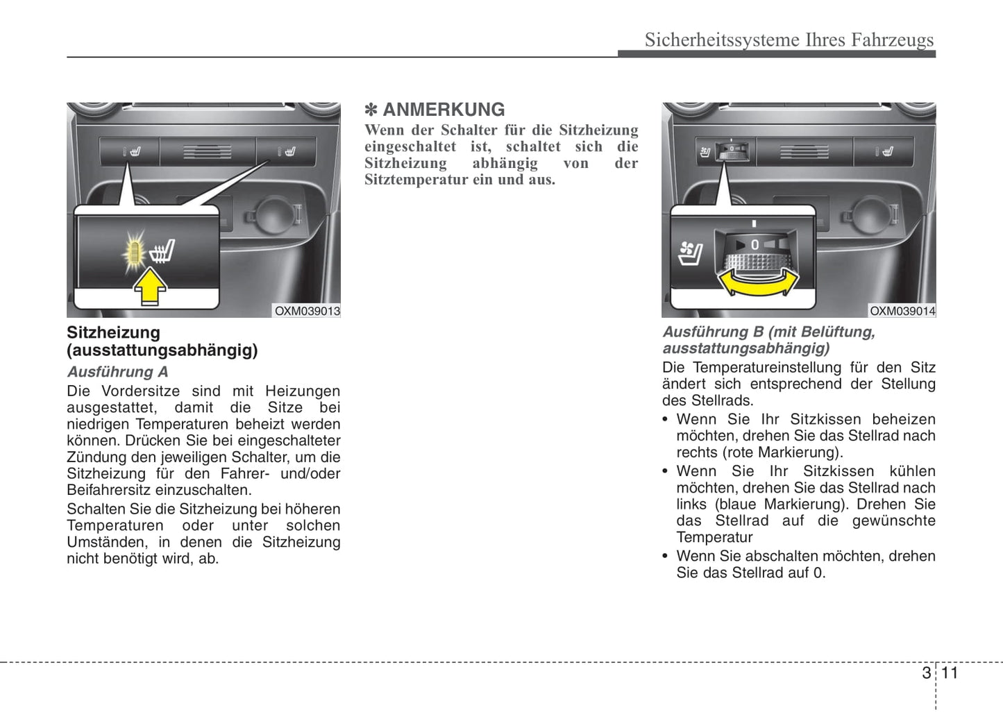 2010-2011 Kia Sorento Owner's Manual | German