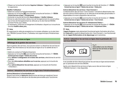 2018-2019 Skoda Octavia Owner's Manual | French