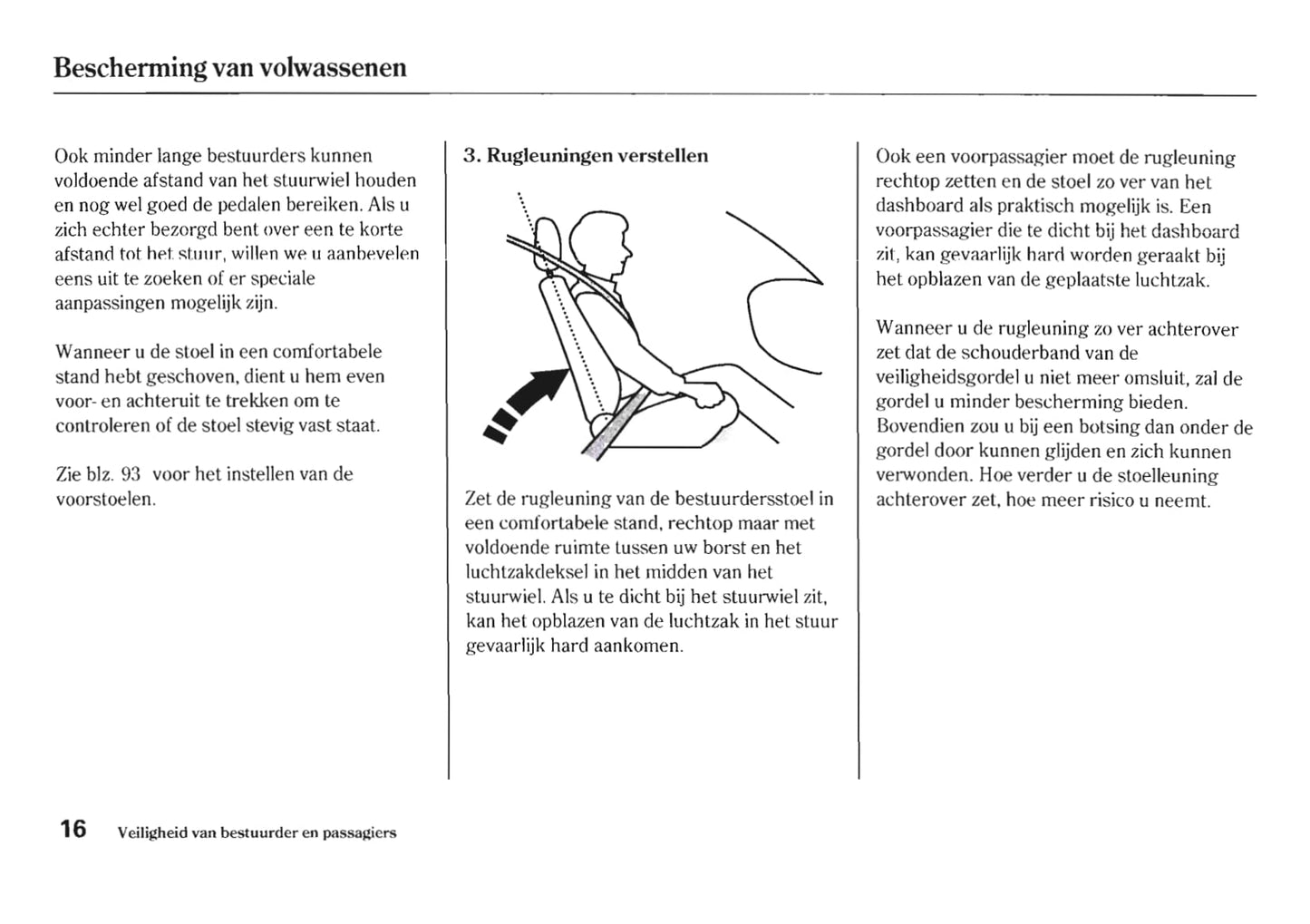 2005-2006 Honda HR-V Owner's Manual | Dutch