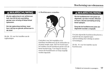 2005-2006 Honda HR-V Owner's Manual | Dutch