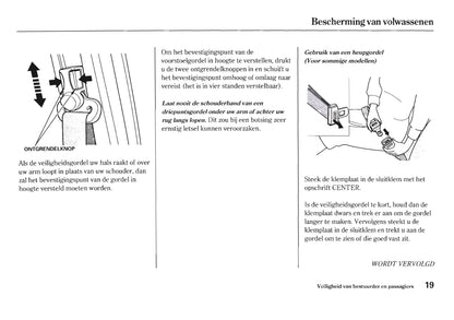 2005-2006 Honda HR-V Bedienungsanleitung | Niederländisch