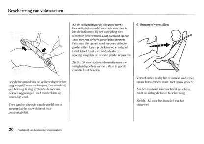 2005-2006 Honda HR-V Bedienungsanleitung | Niederländisch