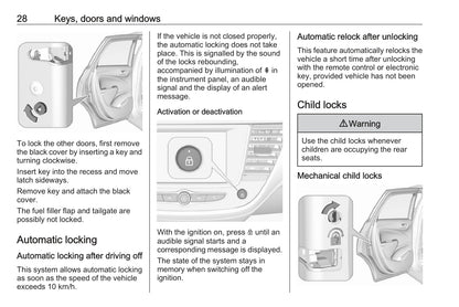 2019 Opel Crossland X Owner's Manual | English