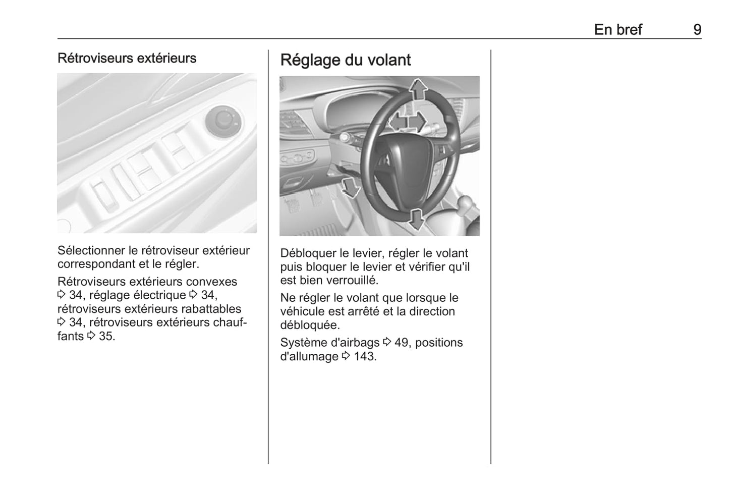 2017-2018 Opel Mokka/Mokka X Owner's Manual | French