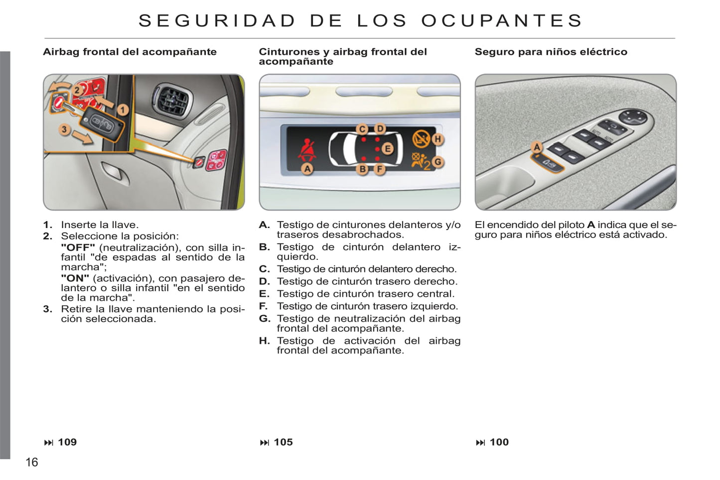 2011-2012 Citroën C3 Picasso Bedienungsanleitung | Spanisch