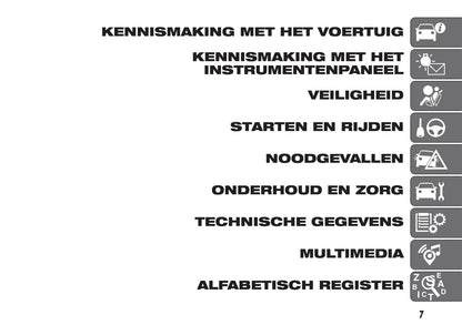 2018 Fiat 500L Bedienungsanleitung | Niederländisch