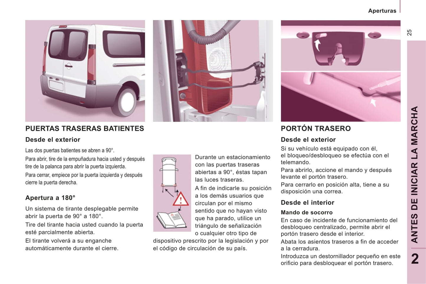 2011-2012 Citroën Jumpy Atlante Bedienungsanleitung | Spanisch