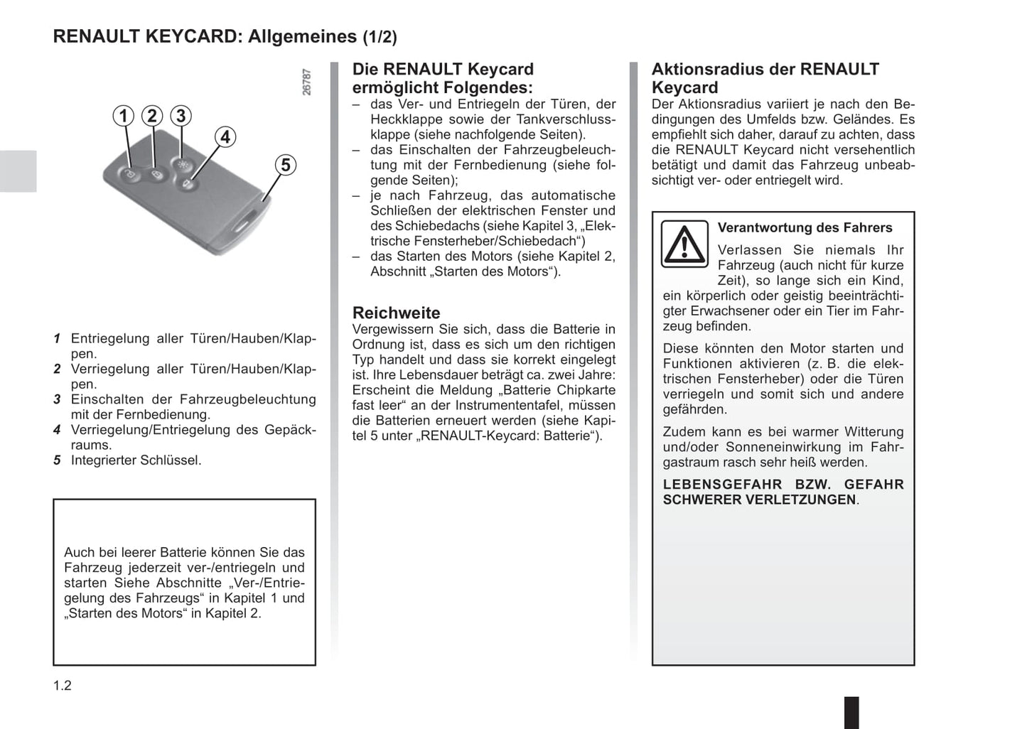 2015-2016 Renault Scénic/Grand Scénic Owner's Manual | German